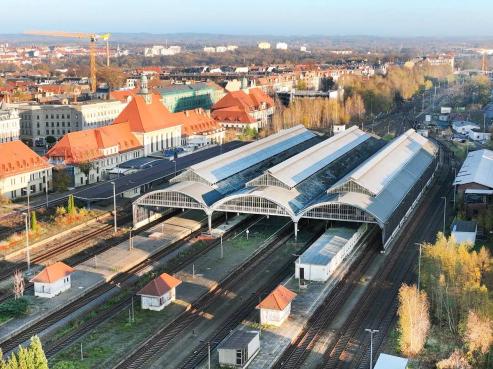 Bild zu Hauptphase der Sanierung am Bahnhof Grlitz gestartet