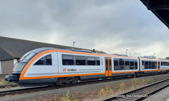 trilex mit modernisierten Triebwagen in Ostsachsen unterwegs
