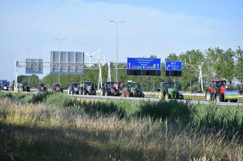 Bild zu Verkehrswarnung: Bauernaktionen in Grlitz