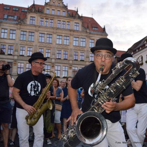 Bild zu Via Thea  das Straentheaterfestival in Grlitz erlebt heute Hhepunkt