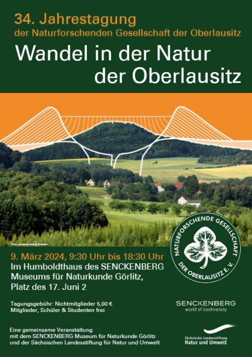 Bild zu Natur im Wandel: 34. Jahrestagung der Oberlausitzer Forschungsgesellschaft