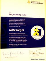 Bild zu Brgerpreis "zivita" ausgelobt
