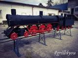 Bild zu Grill BBQ Lokomotive#grill4you   TOP ANGEBOT